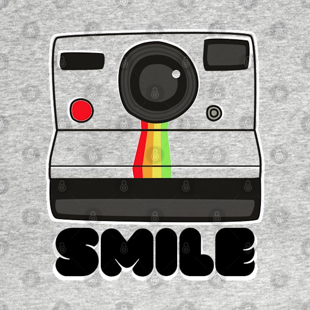 Instant Camera Smiles for the 70s and 80s by Contentarama